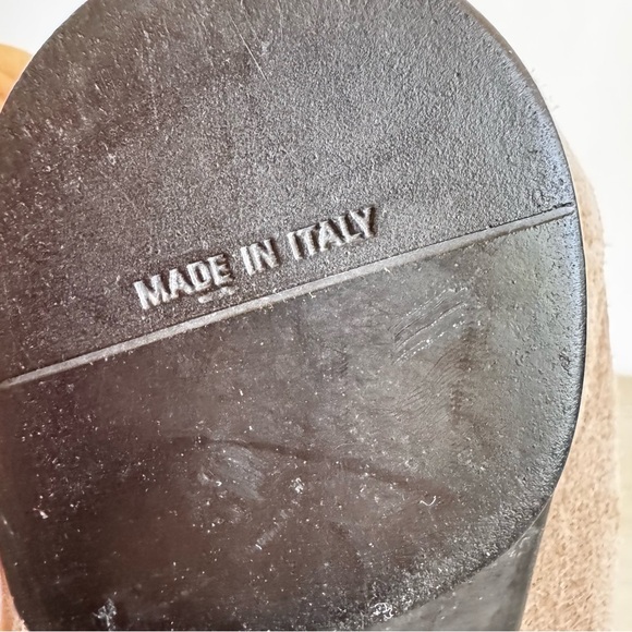 AGL Attilio Giusti Leombruni Monika‎ Ballet Flats Size 38 Brown Suede Cap Toe - Picture 9 of 11